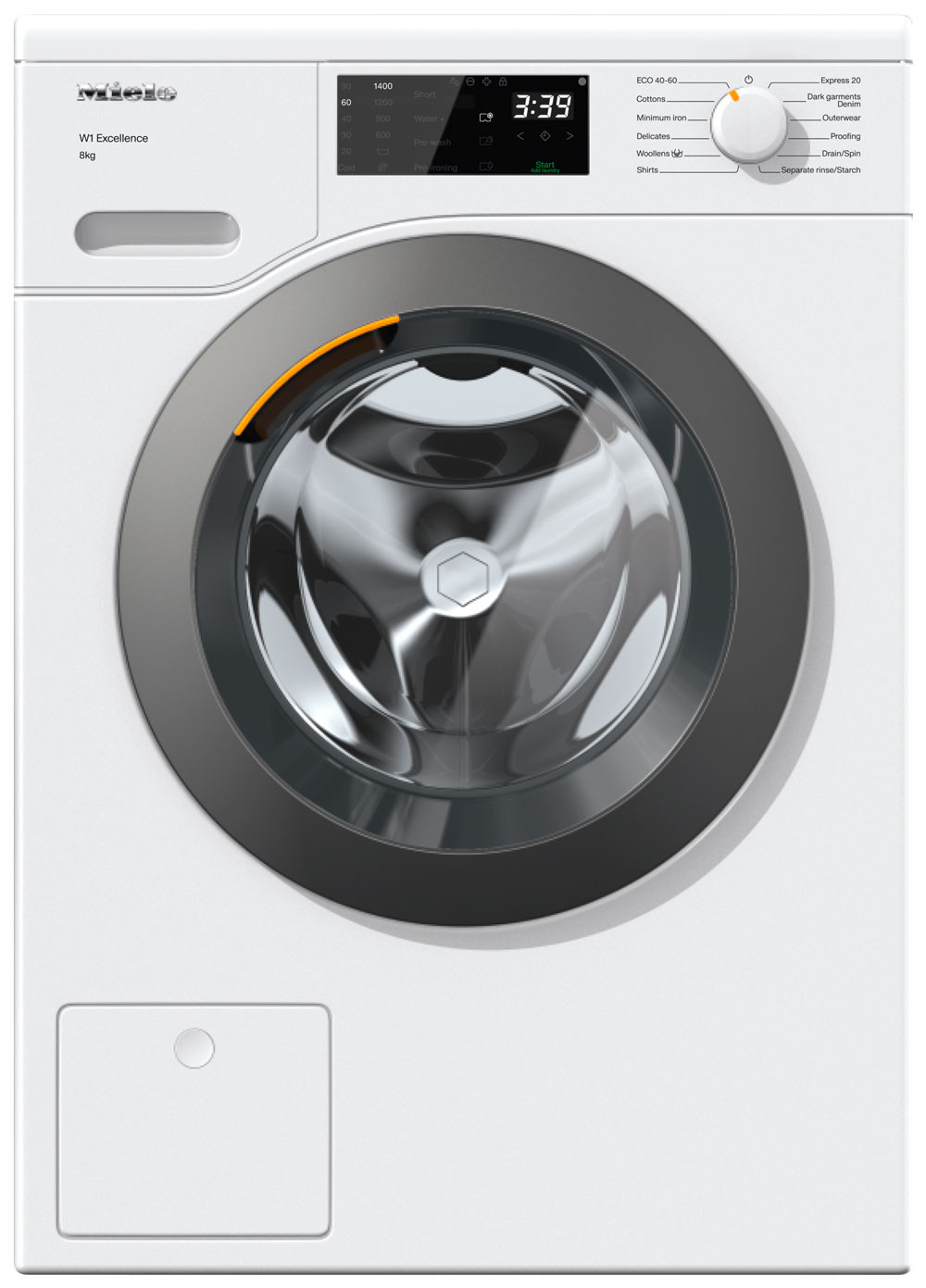 Quiet Mark Miele WED025 WCS 8kg Washing Machine